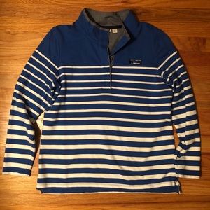 EUC L.L.Bean Rugby Pullover Sweatshirt